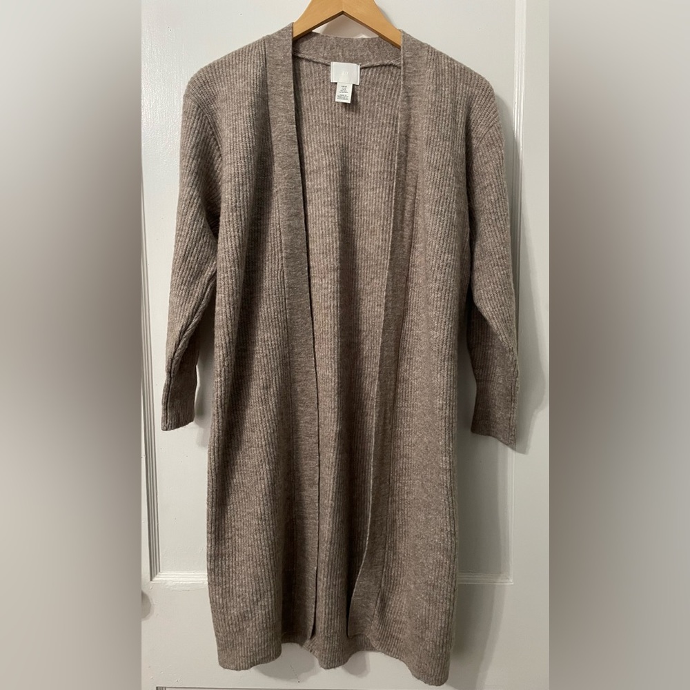H&M Open-front Long Cardigan